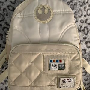 Princess Leia Hoth cosplay Loungefly backpack